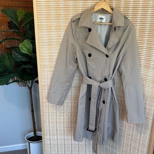 Old Navy Tan Trench Coat